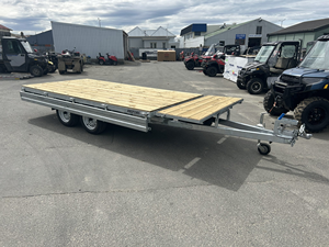 Cheap Affordable Tandem Axle Hydraulic <b>Farm</b> <b>Trailer</b> for Sale Ready to Ship Heavy Duty Supplier - Product Image 3