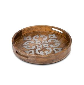 Juego de 3 bandejas de servicio de madera de diseño hecho a mano de alta calidad y diseño a precios muy asequibles - Product Image 2