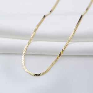 Cadena de serpentina fina de 1,6mm, collar elegante turco hecho a mano, joyería de plata de ley 925 al por mayor - Product Image 4