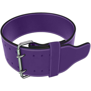 Ceinture de musculation en cuir pour l'entraînement de force, intérieur confortable en daim, boucle de verrouillage réglable, personnalisation OEM, vente en gros, usine de ceintures - Product Image 1