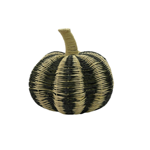 Tendencias Halloween Seagrass Calabaza Cesta Bolsas Cestas de almacenamiento Regalo de vacaciones de la fábrica de Vietnam - Product Image 3