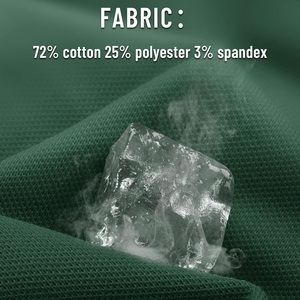 Polos pour hommes personnalisés Fabricant OEM Tissu en coton à manches courtes Impression de logo et marque de distributeur - Product Image 4