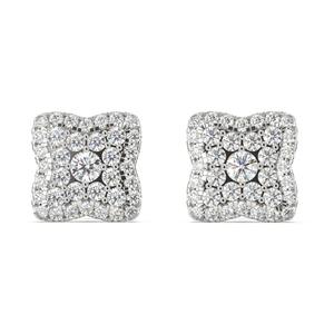 Best Price for High Demand Genuine Diamond <b>Stud</b> <b>Earrings</b> in <b>Gold</b> or Silver Everyday Luxury for Occasions - Product Image 3