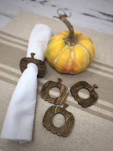 Ronds de serviette, ronds de serviette en rotin, ronds de serviette en osier, décor de table - Product Image 4