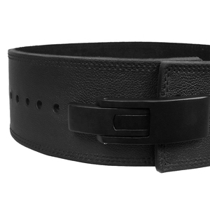 Nouveau design ceinture de gymnastique haltérophilie cuir de vachette boucle de levier d'haltérophilie ceinture de dynamophilie ceinture de sueur - Product Image 5