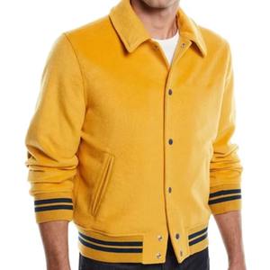 Veste universitaire personnalisée pour homme, veste bomber unie vierge pour lettreman, baseball, design unique personnalisable pour homme - Product Image 4