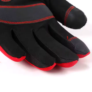 Gants de travail de mécanicien de protection en cuir XL de haute qualité avec protection anti-coupures et anti-dérapant Fctions - Product Image 6