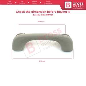 มือจับหลังคาภายใน BDP776 8200174109สีเทาอ่อนสีเบจสำหรับทิวทัศน์ Megane MK2 CLIO MK3 - Product Image 5
