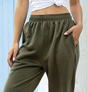 Wholesale Sweatpants Personalized OEM Cotton Sweat Joggers Elastic Waist Baggy Sweat <b>Pants</b> - Product Image 5