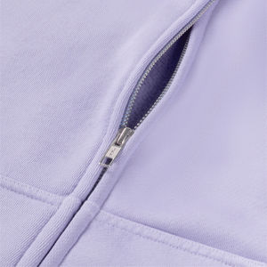 Sweat-shirts d'hiver à fermeture éclair intégrale en coton 100% de haute qualité pour hommes, couleur unie, logo imprimé DTG personnalisé, coupe ample, polaire 450 g/m², basiques - Product Image 4