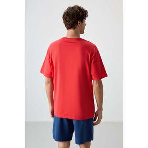 เสื้อยืดโอเวอร์ไซส์สำหรับผู้ชาย Air Jones รุ่น Fiesta ผ้าฝ้าย 100% เนื้อหนานุ่ม พิมพ์ลาย สวมใส่สบายในชีวิตประจำวัน - Product Image 5