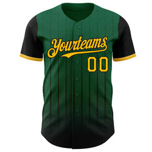 Fournisseur en vrac de maillot de baseball personnalisé vente en gros tissu respirant à séchage rapide coutures durables pour les équipes de jeunes et d'adultes - Product Image 5