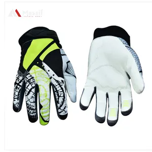 工业防振机械定制重型安全手套耐冲击合成革工作保护手套