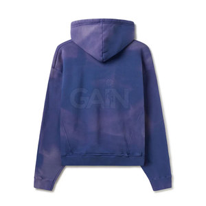 เสื้อฮู้ดดี้ผ้าฝ้าย 100% สไตล์วินเทจ สีซีดจาง ผลิตในปากีสถาน สำหรับผู้ชาย ใส่สบาย เหมาะกับฤดูหนาว - Product Image 2