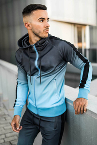 2025 invierno Casual ventas al por mayor barato forro polar poliéster Sudadera con capucha Jogger pantalones chándal conjunto Unisex - Product Image 3