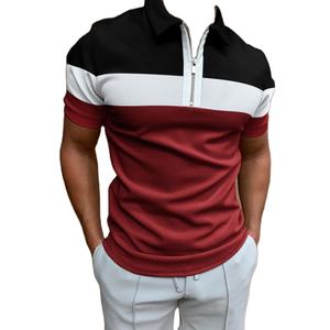 Camisetas de algodón y poliéster para hombre, camisetas polo lisas con logotipo personalizado, Polo impreso para hombre - Product Image 5