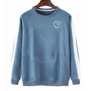 Sudadera de Felpa para Hombre, Cómoda, Mezcla de Algodón, Corte Regular, Transpirable, Secado Rápido, Diseño Sólido para la Temporada de Invierno - Product Image 1