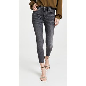 FRAME Le One Hughes Jeans Skinny a Vita Alta Taglia 2, Pantaloni in Denim Traspirante Elasticizzato con Vita Bassa e Stile Utility Baggy - Product Image 2