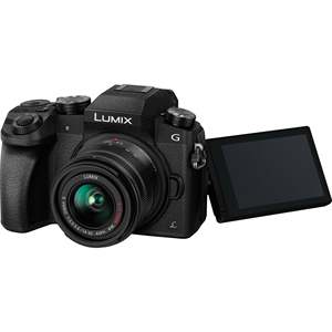 DSLM Mirrorless 4K <b>Digital</b> <b>Camera</b> 14-42mm Lens Kit Accessory Bundle Featuring CMOS Sensor SD for Photography <b>Video</b> Recording - Product Image 6
