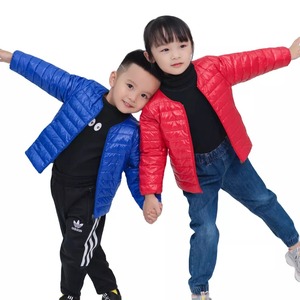 Chaqueta con capucha acolchada para niños y niñas, chaqueta ligera empaquetable con capucha para invierno - Product Image 1