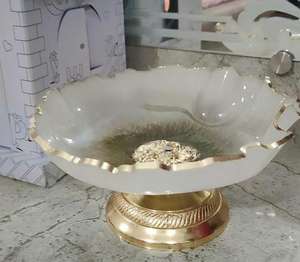 ชามสลัดเรซินอีพ็อกซี่รูปผลไม้ชามสลัดสุดสร้างสรรค์สำหรับตกแต่งภาชนะใส่อาหารทำจากเรซินชามสลัดสุดสร้างสรรค์ - Product Image 3