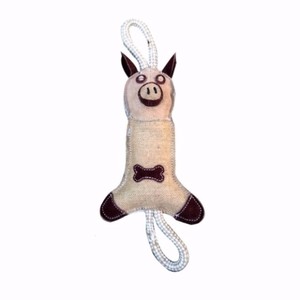 Juguetes para mascotas Juguete para perros para masticar de algodón orgánico de alta calidad Juguetes chirriantes personalizados para perros disponibles a un precio razonable - Product Image 3