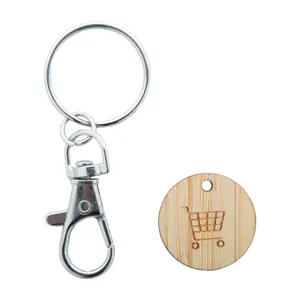 Boomarket Portachiavi Ecologici in Bambù, Moschettoni e Gadget Promozionali - Product Image 4