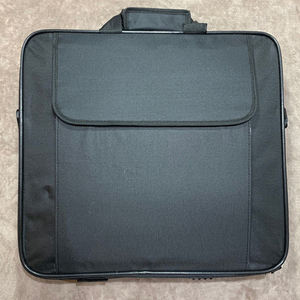 Expandable Polyester Corduroy Fabric Buckle Closure Hard Side Briefcase Black Masonic File Case OEM ODM High Quality IP67 - Product Image 1