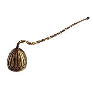 Abatidor de velas de lujo con mango de metal, accesorios para velas para el hogar, apagador de velas personalizado para el hogar, hoteles, Iglesia - Product Image 4