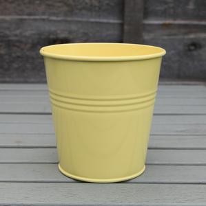 Jardinière en métal Design classique baignoire à fleurs couleur bleue pour jardinière de décor de jardin intérieur jardinière multi-seaux utilisables - Product Image 3