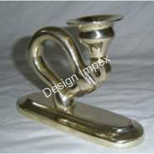 Nickel Plated Candle Stand Cast Aluminium Single Piece Elegant Candle Holder in Competitive <b>Cheap</b> Prices - Product Image 5