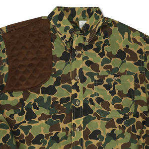 Hombres Shooting Camo Shirt Nuevo estilo para la venta al por mayor de alta calidad de algodón a cuadros de manga larga camisas de tiro de vacaciones - Product Image 2