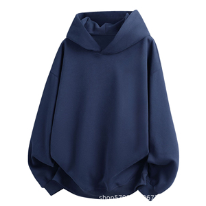 Hombres Sudaderas con capucha Transpirable Algodón Mezclado Personalizado Hombres Sudadera con capucha de gran tamaño - Product Image 4