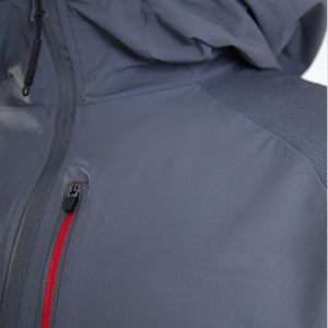 Usine personnalisée 100% polyester couleur unie hommes coupe-vent survêtements pour le sport - Product Image 6