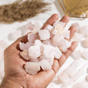 Wholesale Natural <b>Crystal</b> Rose Quartz Rough Rocks Eco-Friendly Semi-Precious Stones - Product Image 3