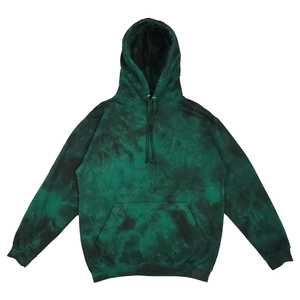 2026 Trending Custom Mystic Fog <b>Tie</b>-Dye <b>Green</b> 100% Cotton Winter Hoodie Eco-Friendly Quick Dry Unisex for Laid-Back Looks - Product Image 1