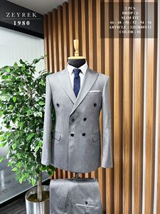 Deslumbrante y elegante traje de hombre con súper diseño, fabricante directo de Venta caliente superventas de calidad turca profesional - Product Image 4