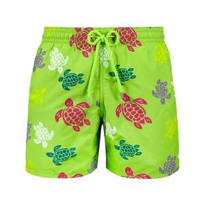 กางเกงชายหาดขาสั้นผ้าคอตตอน100% ผสมสีสำหรับผู้ชายกางเกงขาสั้นสไตล์สตรีทแวร์ติดโลโก้ได้ตามต้องการ - Product Image 6