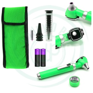 Otoscope กล้องจุลทรรศน์ขนาดพกพา,กล้องจุลทรรศน์สำหรับการผ่าตัดหูหิ้วใยแก้วนำแสงสีเขียว - Product Image 1