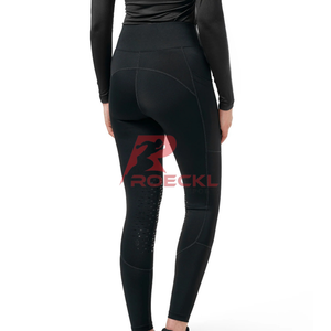 Pantalones de montar ligeros ajustados para mujer, transpirables, elegantes, cómodos, duraderos, para montar a caballo - Product Image 2