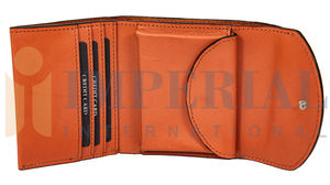 Fashionable Genuine Leather Long Men's <b>Wallet</b> Zipper Closure Waterproof Foldable Customized Color Logo Bulk Collection Low Price - Product Image 3