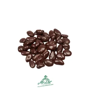 Rosinen mit dunkler Schokolade von höchster Qualität, hergestellt in Italien, in 2 kg PP-Beutel in PA-Box