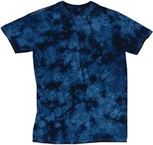 Venta al por mayor de Camisetas Personalizadas tie Dye con cómodo material de algodón Hombres estilo fitness manga corta vibrantes patrones de verano - Product Image 1