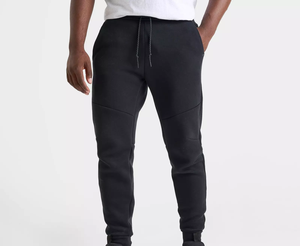 Pantalon de fitness extensible Pantalon chaud doublé de polaire Style High Street Imperméable Eco-Friendly Respirant Large Ceinture - Product Image 1