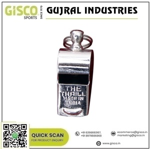 Silbato de latón de 50mm de la mejor calidad para deportes y correr Fabricante y proveedor indio - Product Image 2