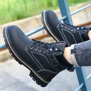 Giày bảo hộ lao động nam nữ chống thấm nước, thoải mái, chất liệu da thật, mũi thép, kiểu dáng thoải mái dành cho nam giới - Product Image 4