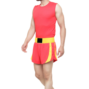 Uniforme de boxe personnalisé avec des panneaux en maille respirante et une ceinture élastique pour un confort maximal - Product Image 5