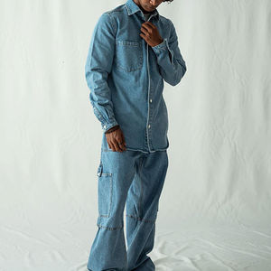 Chemise en jean à la mode en coton Offre Spéciale Chemise en jean à prix de gros Chemise en jean de qualité supérieure du fabricant pakistanais - Product Image 4