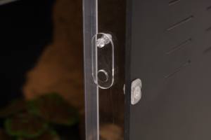 Terrarium pour reptiles extra <span class=keywords><strong>haut</strong></span> de 15 pouces, en acrylique et PVC, boîte d'habitat, conception personnalisée, structure respirante, expédition rapide - Product Image 3