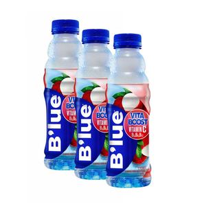 Delicious Blue Lychee Flavored <b>Vitamin</b> Enriched Drink 500ml Sweet Fruity Beverage With Added <b>Vitamins</b> For Daily Use - Product Image 1